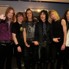 Kix backstage at M3, Baltimore - by Mark Weiss